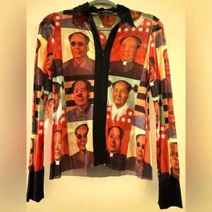 Vintage Vivienne Tam Chairman Mao top